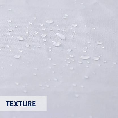 KING Size Fitted Waterproof Mattress Protector | King Bed Matress Non-Woven Spill Stain Protection | Fitted Skirt | Fully Waterproof