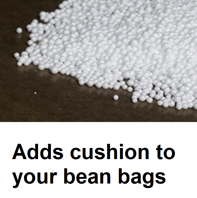 100L Bean Bag Refill Beans Polystyrene Beads Poly Filler Filling Fill