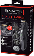 Remington Cordless Beard Trimmer | Men's Hair Body Hair Clipper Shaver, Nose Ear Trimmer