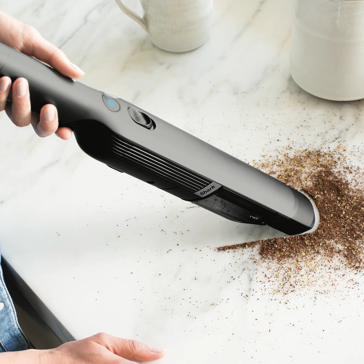 Shark Cordless Vacuum Handheld Vacuum Rechargeable Car Home Kitchen Cleaner - Powerful Cleaning Quick Cleanup Vac