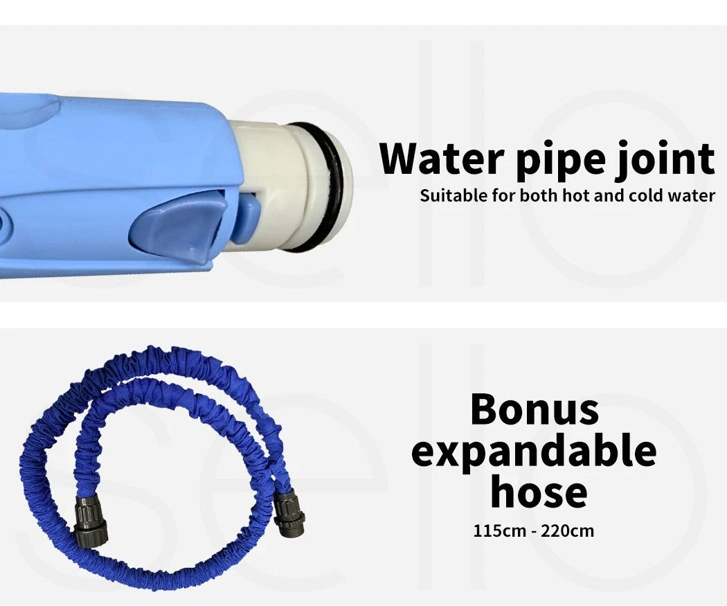 Dog Puppy Pet Washer Circular Tube Shower Washing Ring Sprayer Hair Fur Cleaner Washing Grooming