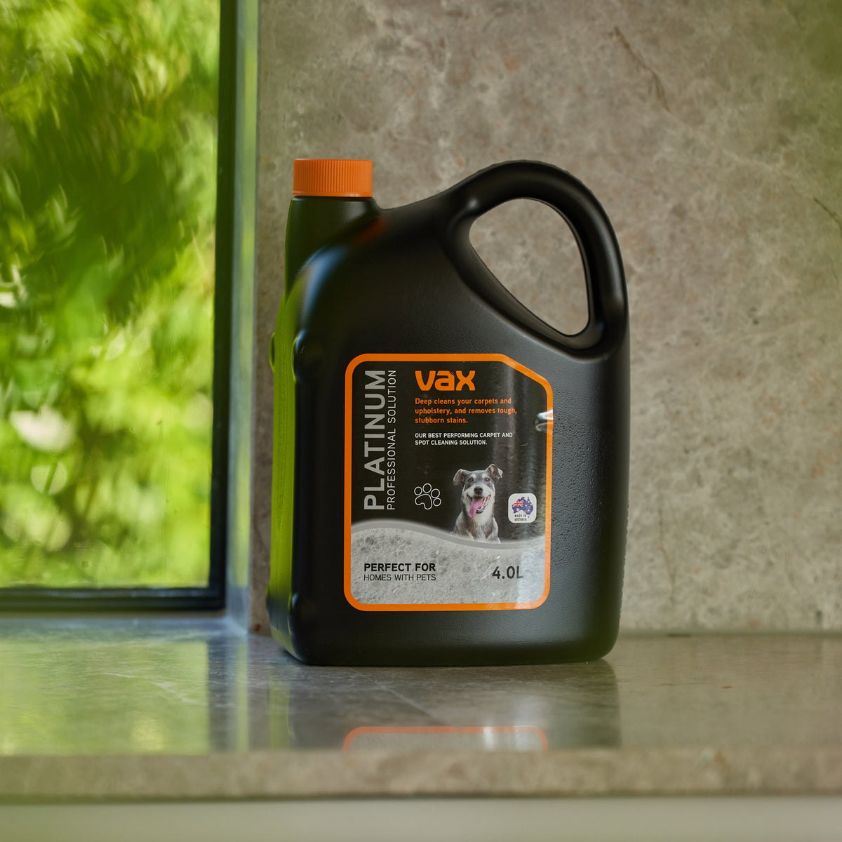 Vax Professional Carpet Cleaning Solution 4L | Rug Carpet Upholstery | Tough Stain Removing Clean | Pet Safe