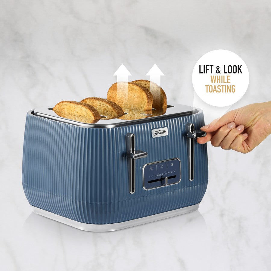 Sunbeam Toaster 4 Slice Bread Toasting Machine | Toast Maker Elegeant Kitchen Appliance