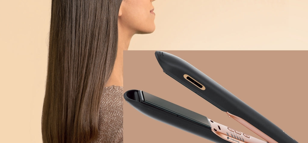 Panasonic Ceramic Hair Straightener | Professional 5 Heat Fast Heatup Hair Styler