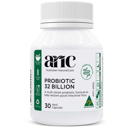 Probiotic 32 Billion 30 capsule - Healthy Digestive Gut Intestnal Flora | Immune Support Flatulence