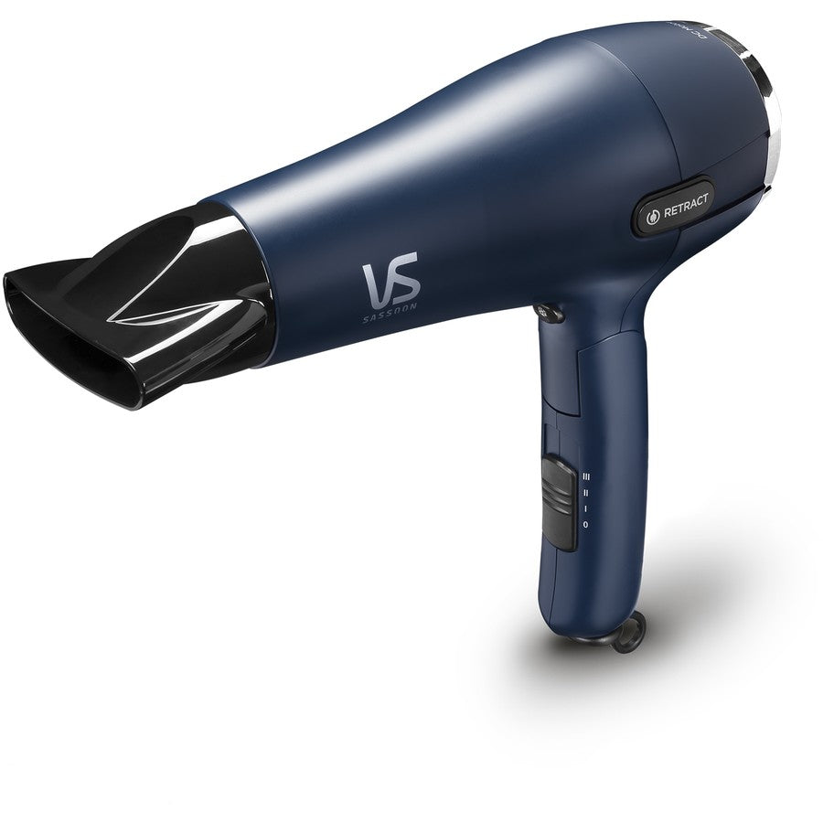 VS Sassoon Hair Dryer 2100W Electric Folding Blow Dryer Folding Retractable Cord Hair Styler