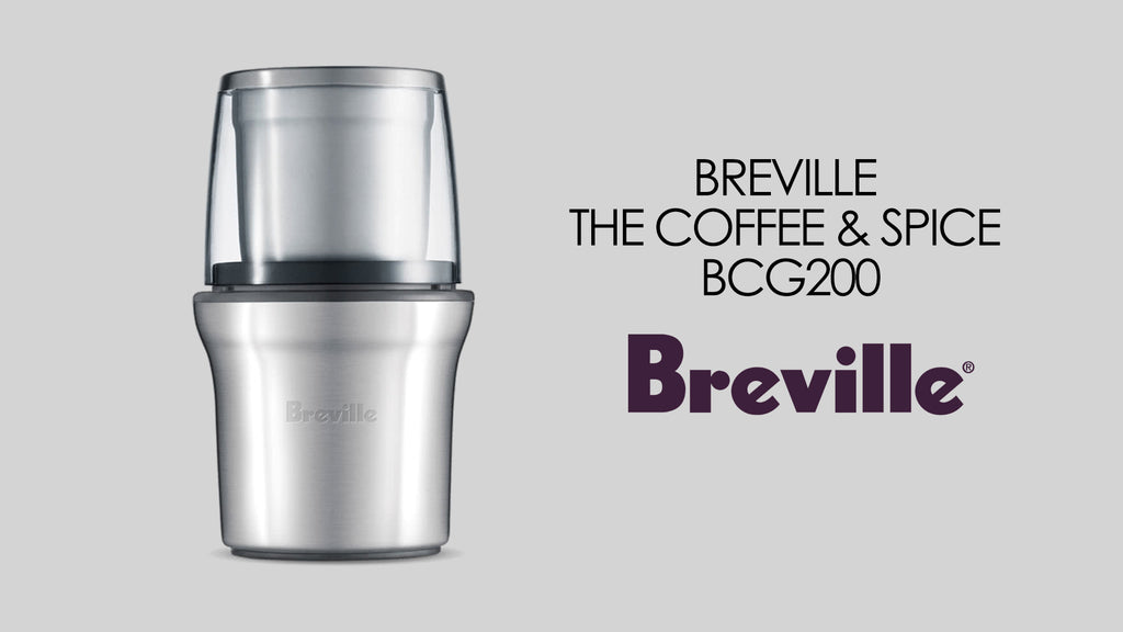 Breville Coffee Nut Herbs Spice Grinder | Electric Stainless Steel Blades Crusher | Grinding Machine
