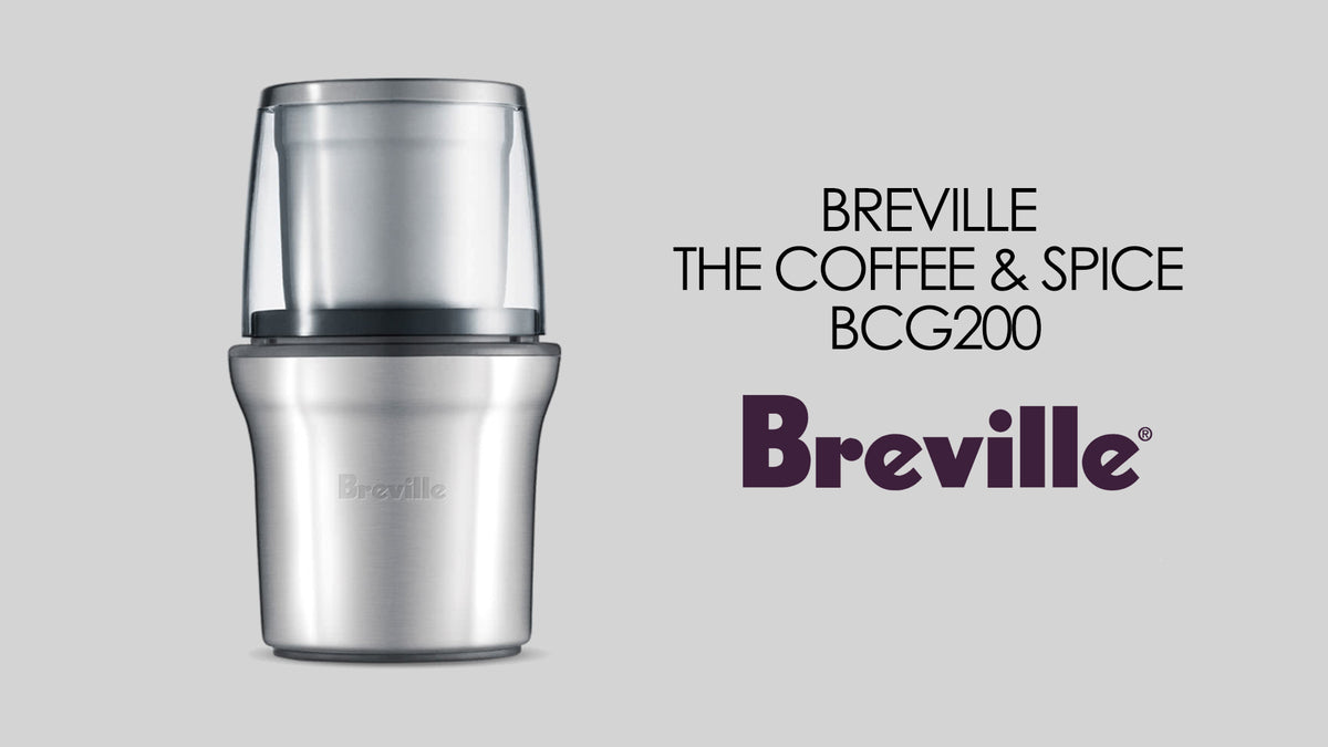 Breville Coffee Nut Herbs Spice Grinder | Electric Stainless Steel Blades Crusher | Grinding Machine