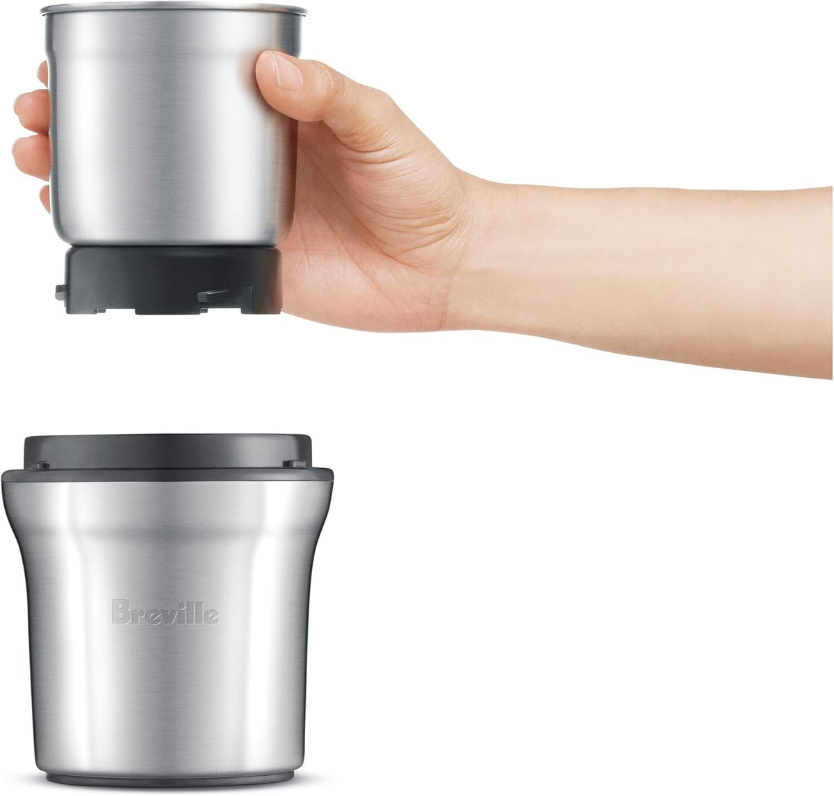 Breville Coffee Nut Herbs Spice Grinder | Electric Stainless Steel Blades Crusher | Grinding Machine