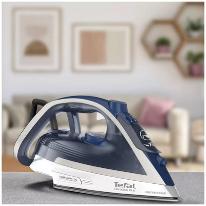 Tefal 2400W Extra Steam Iron Ironing Press | Clothes Steam Shirt Crease Remover | Scratch Resistant Soleplate
