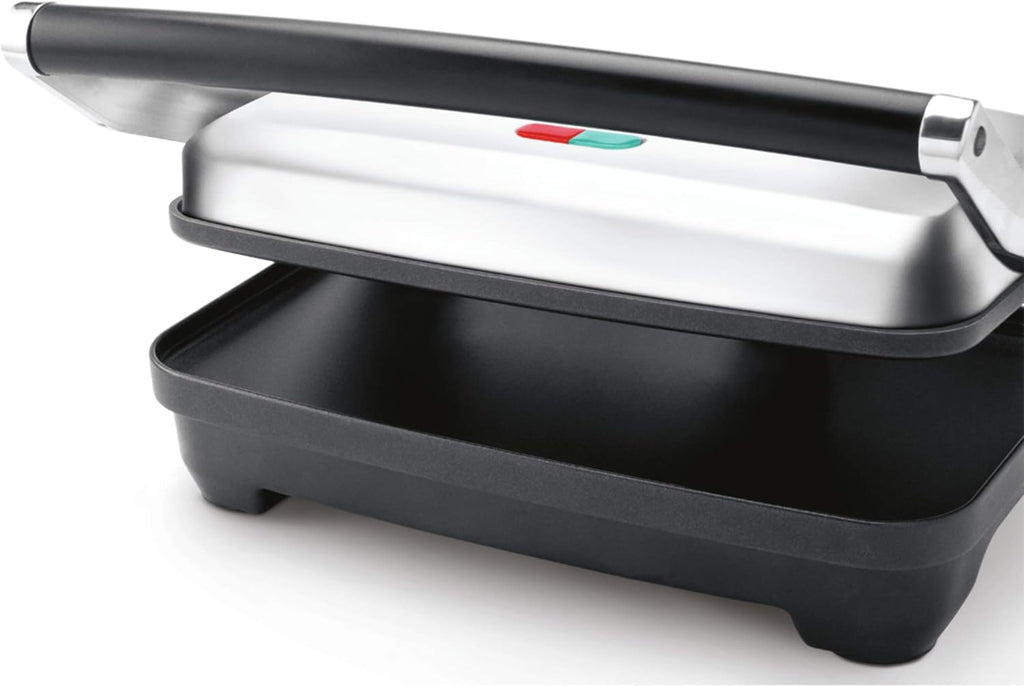 Breville 2 Slice Sandwich Press | Non-Stick Stainless Steel Adjustable Height Bagel Jaffle Maker