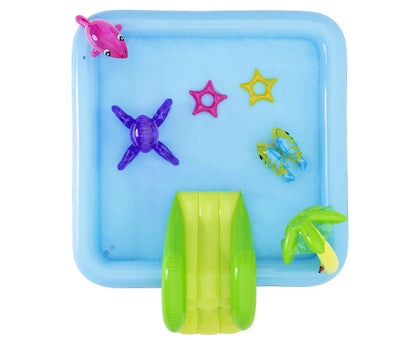 Bestway Inflatable Aquarium Play Pool with Slide