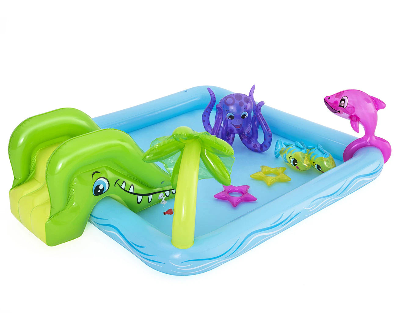 Bestway Inflatable Aquarium Play Pool with Slide