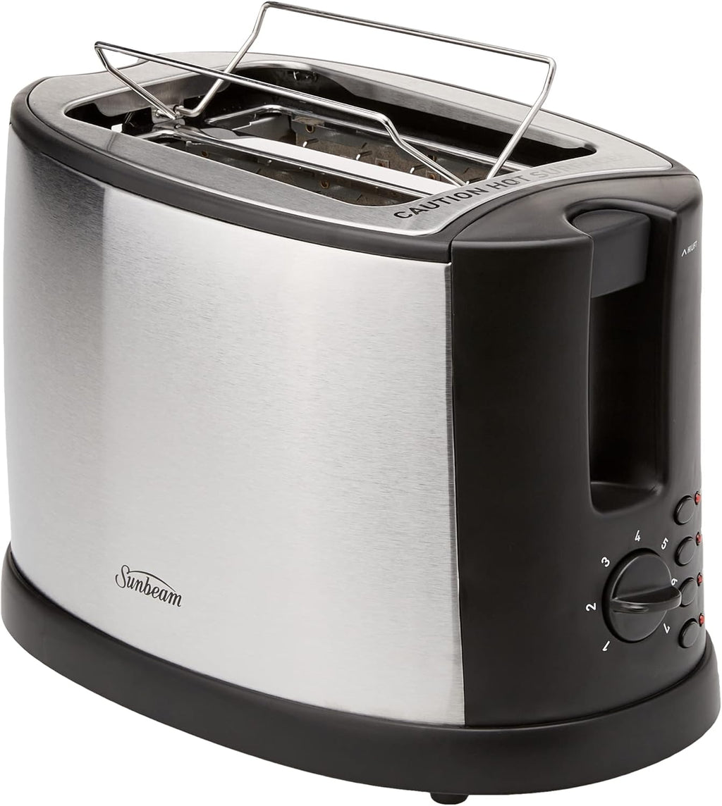 Sunbeam 2 Slice Toaster and Kettle Set| 2 Slice Bread Toasting Browning Machine | 1.7L Kettle Hot Water Jug