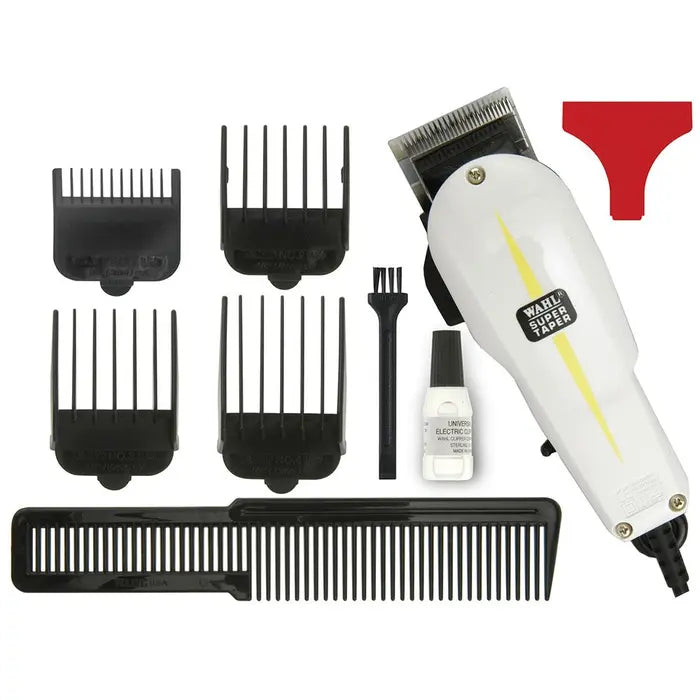Wahl Super Taper Hair Clipper | Electric Men's Hair Trimmer Powerful 6000PRM Fast Cutting
