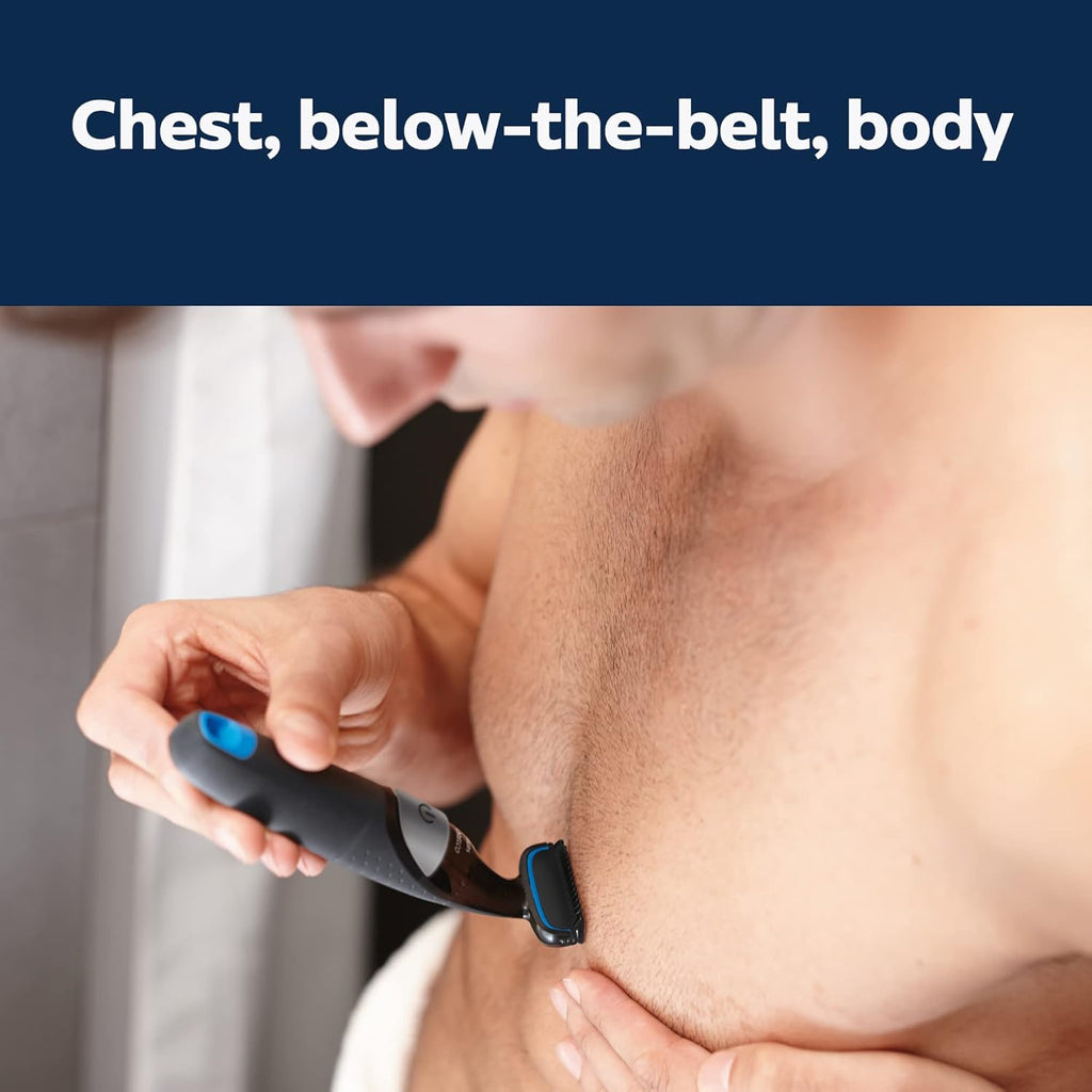 Philips Body Groomer | Men's Cordless Groin Pubic Ball Manscaper | Battery Hair Trimmer Shaver