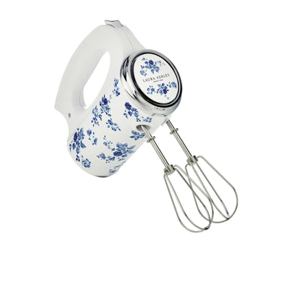 Laura Ashley Hand Mixer | Portable Electric Hand Blender Mixing Food Processor Whisk | 5 Speed Mix
