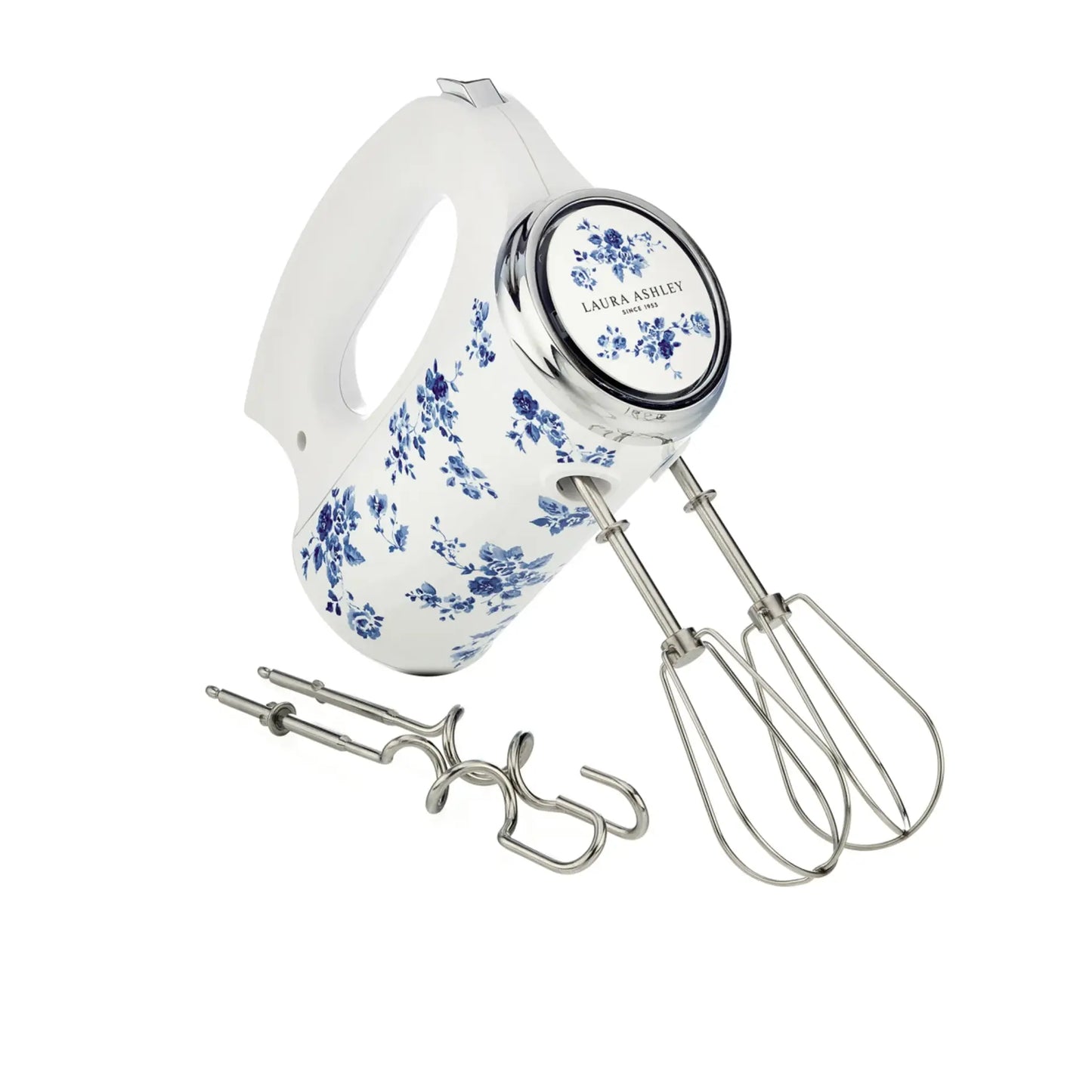 Laura Ashley Hand Mixer | Portable Electric Hand Blender Mixing Food Processor Whisk | 5 Speed Mix