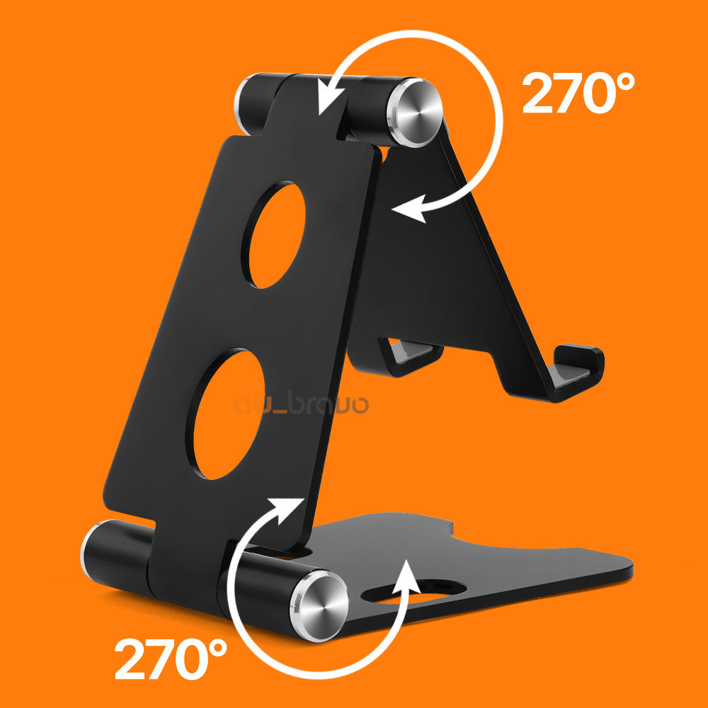 Portable Foldable Aluminum Phone Tablet Desk Stand Mount Holder for iPhone Samsung
