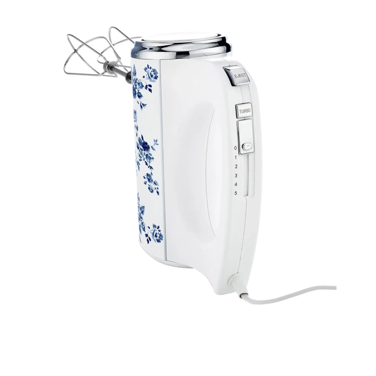 Laura Ashley Hand Mixer | Portable Electric Hand Blender Mixing Food Processor Whisk | 5 Speed Mix