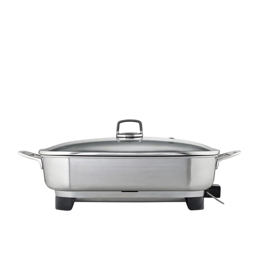 Sunbeam Banquet Frypan | Electric Stainless Steel Family Frying Pan Kitchen Cooker
