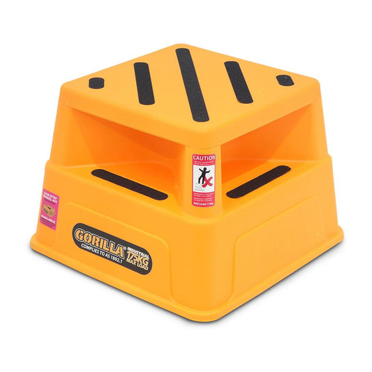 Gorilla Safety Step | Heavy Duty 175KG Warehouse Order Picking Platform Industrial
