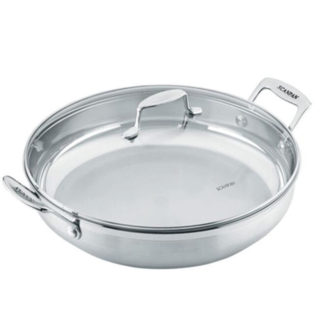 Scanpan Impact Frypan 32cm Sainless Steel Skillet Saucepan Frying Pan