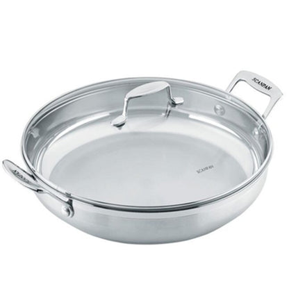 Scanpan Impact Frypan 32cm Sainless Steel Skillet Saucepan Frying Pan