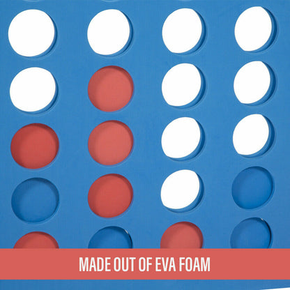 Giant Connect 4 Family Garden Game | Outdoor Kids Party Four-In-A-Row Connect Four Game