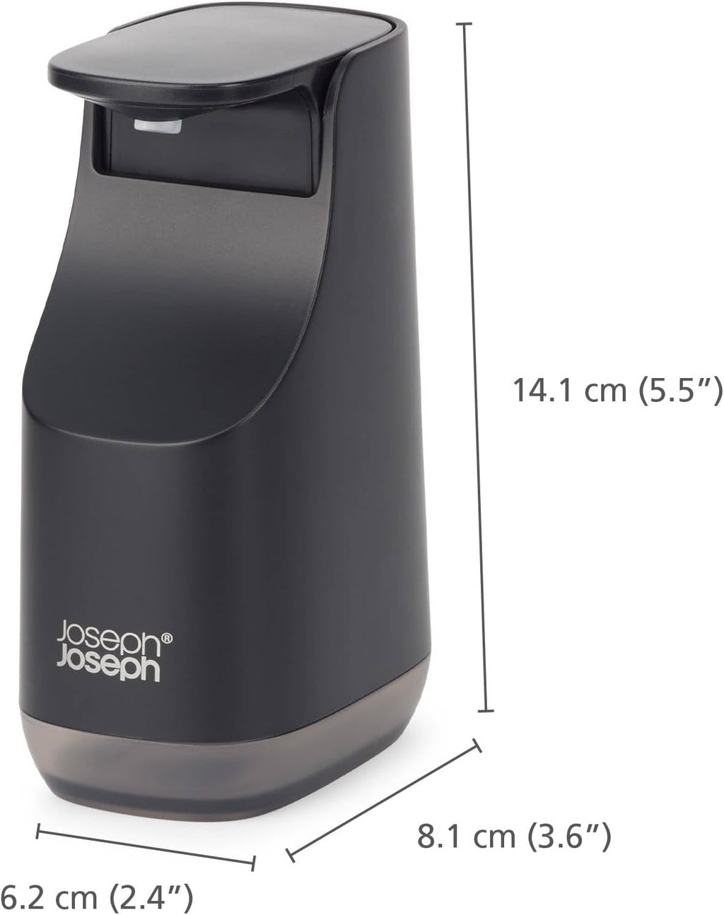 Joseph Joseph Soap Dispenser, Liquid Bathroom Kitchen Hand Wash Nozzle Easy-Pump Head Refillable Home Easy Use