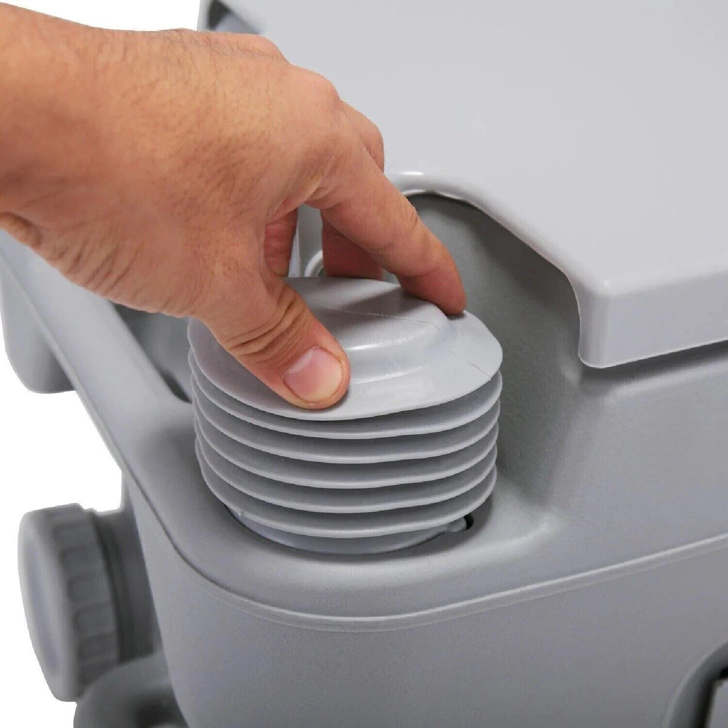 20L Portable Outdoor Camping Toilet | Campsite Loo Porta Travel Flush Potty