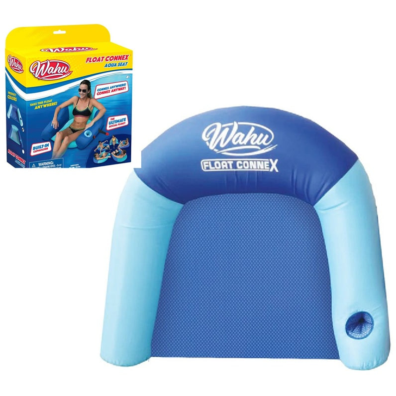 WAHU Floating Mesh Pool Chair | Inflatable Hammock Float Floaties Raft Lounger