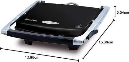 Russell Hobbs 4 Sandwich Press | Stainless Steel Bagel Muffin Toastie Jaffle Maker