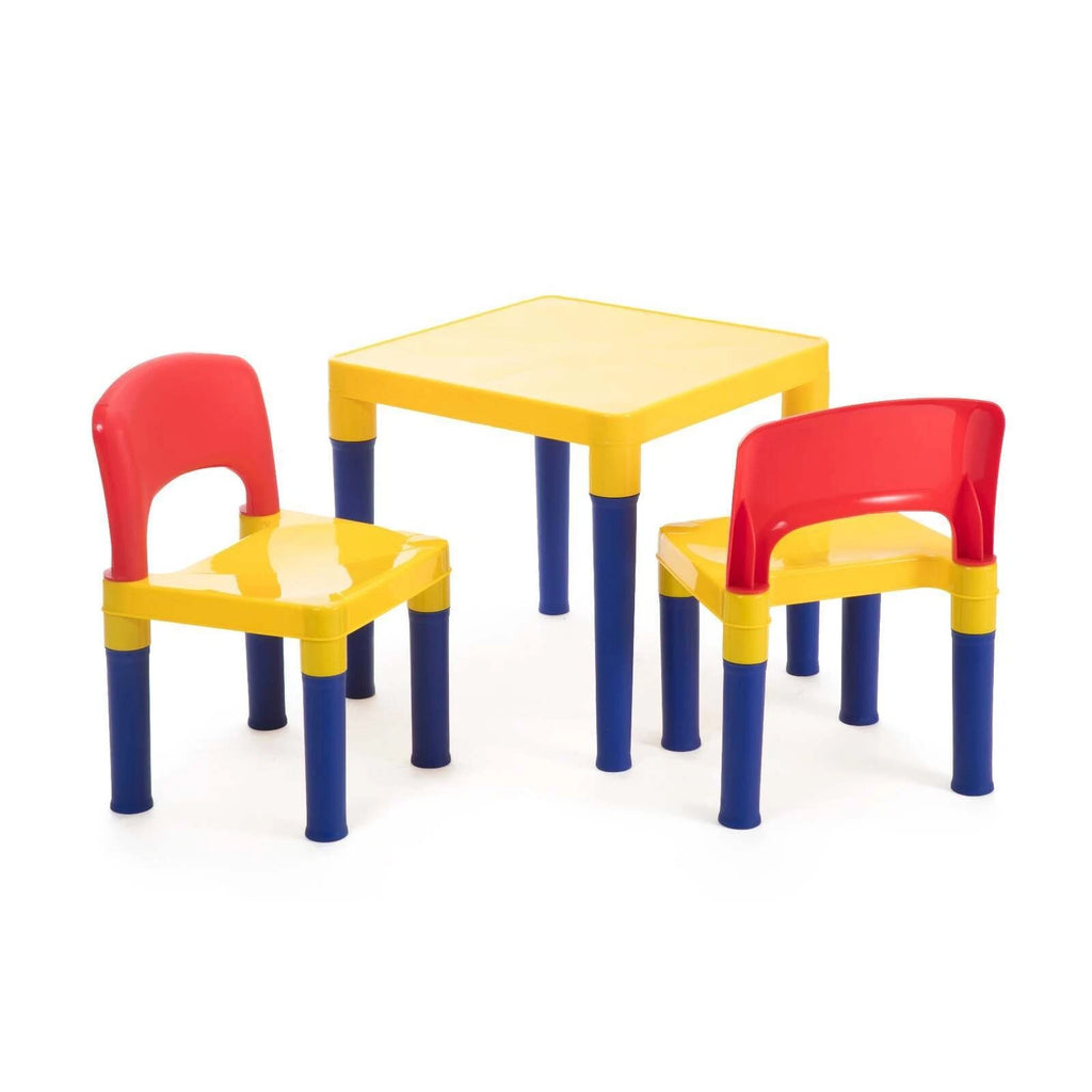 Kids Toddler Play Food Table 2 Chairs Preschool Games Play-time Activity Study