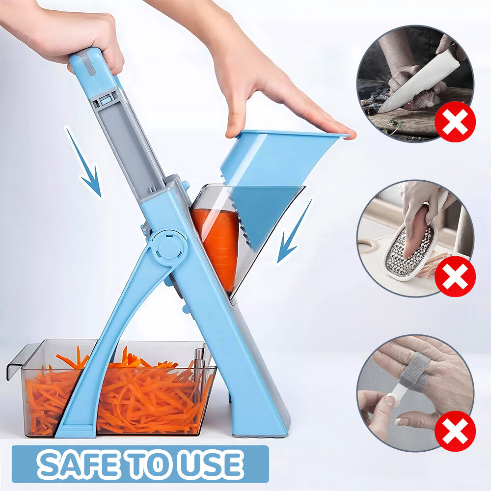 Vegetable Slicer, 4-in-1 Multifunction Mandolin Food Vegetable Slicing Tool, Kitchen Food Chopper Dicer Grater