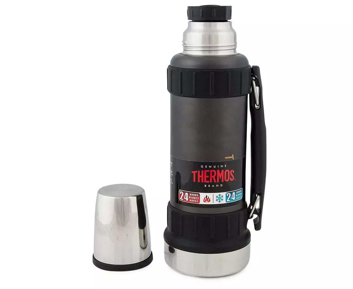 Thermos Hot Cold Drink Flask 1.2L | Portable Drinks Coffee Tea Keeper Storage | Hot Liquid Suitable
