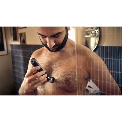 Philips Showerproof Body Shaver | Groin Leg Chest Back Cordless Trimmer | Men's DIY Shaving