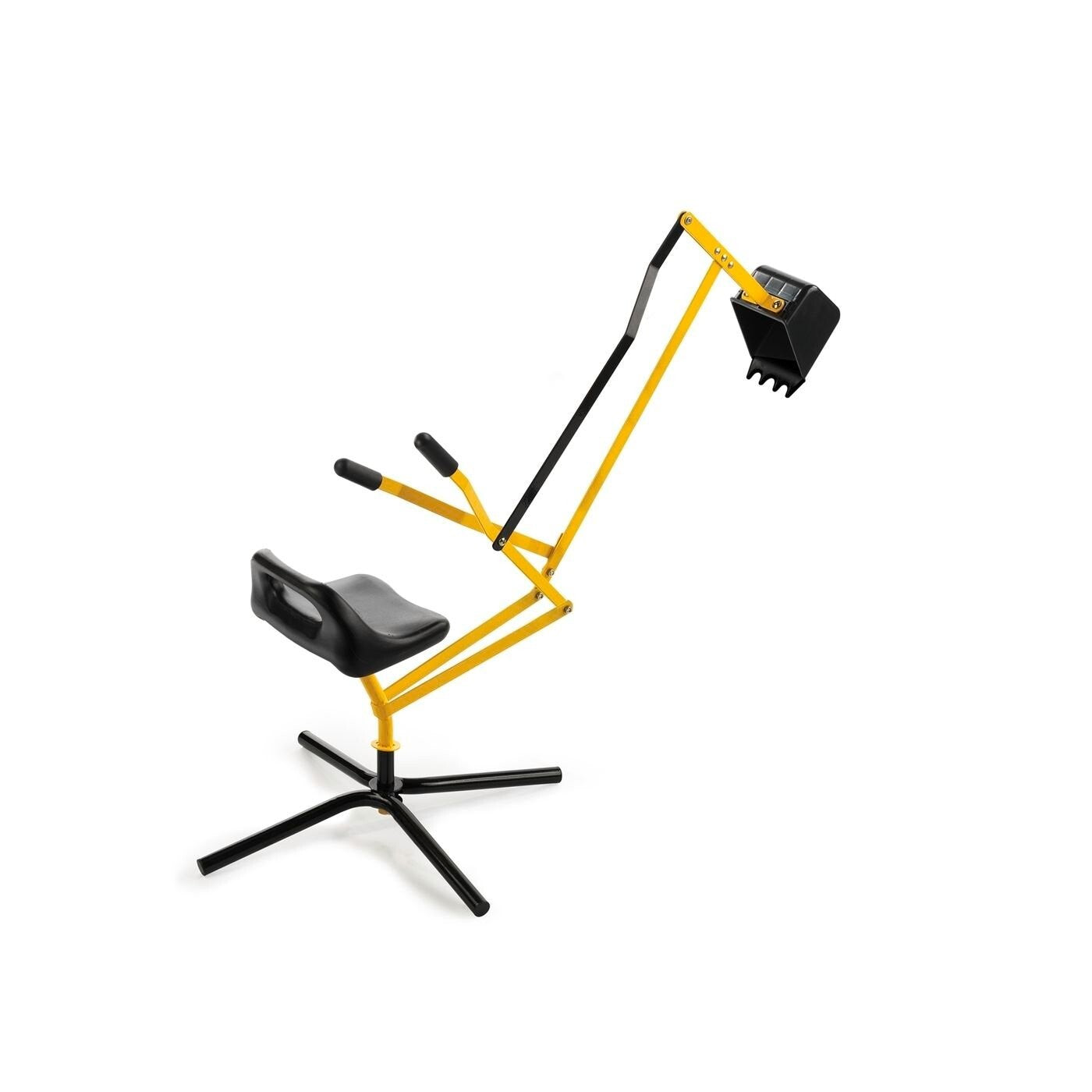 Kids Ride-On Sand Sandpit Digger | Metal Kids Backyard Excavator Beach Outdoor Toy Digging Tools