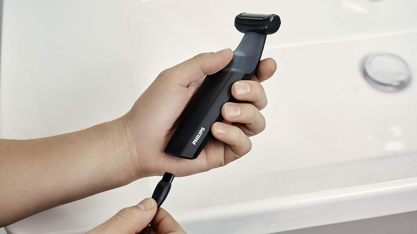 Philip Body Groomer | Rechargeable Hair Trimmer Shaver Showerproof Bodygroom