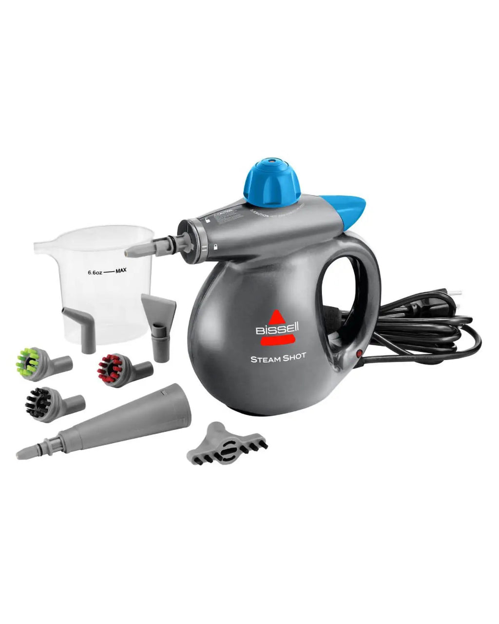 Bissell 1000W Electric Handheld Steamer, Kills 99% of Germs, Steam Power Clean & Sanitise, Chemical-Free Cleaning