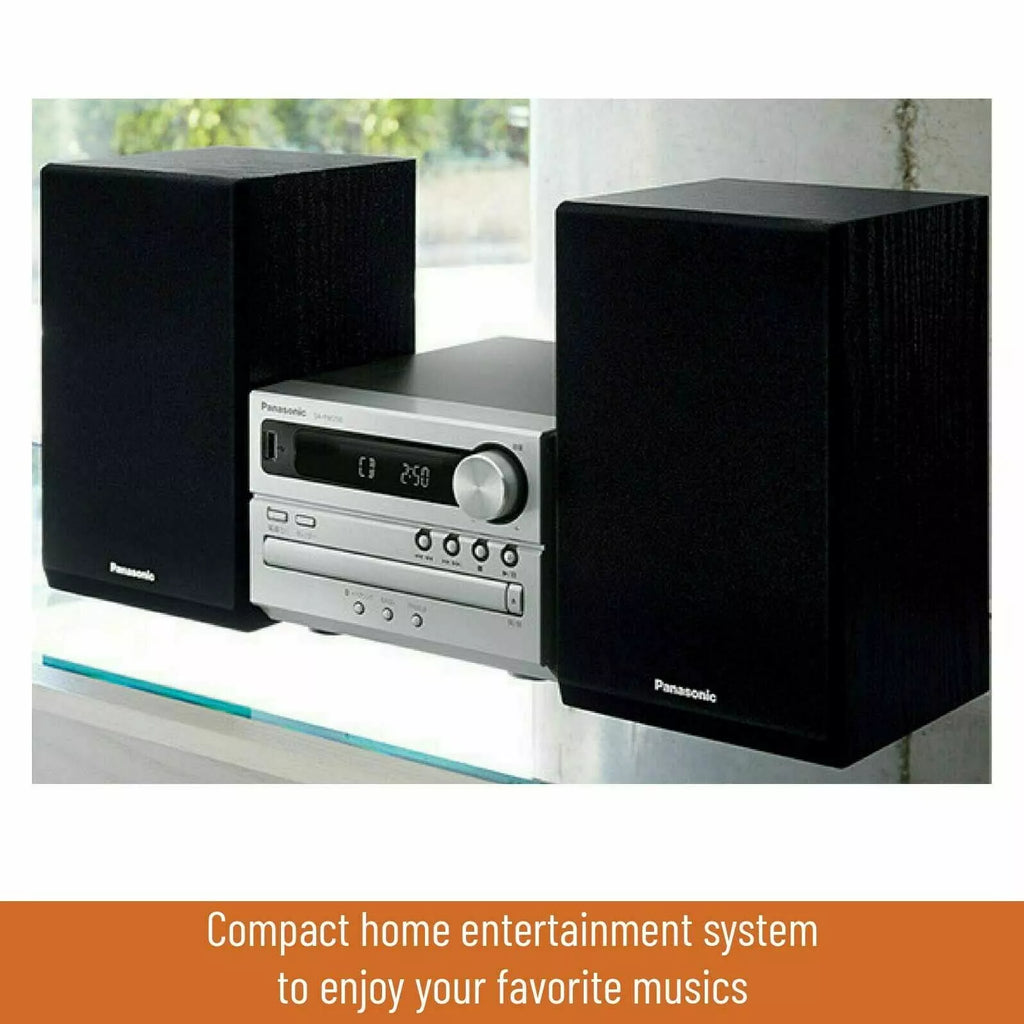 Panasonic Bluetooth Hi-Fi Stereo System CD Music Player FM Radio HIFI MP3 USB