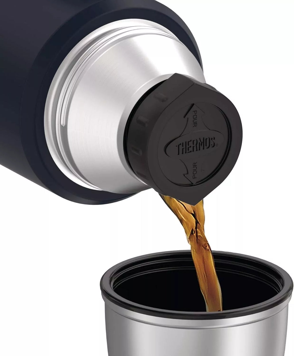 Thermos 1.2L Stainless Steel Insulated Hot Drink Water Coffee Flask