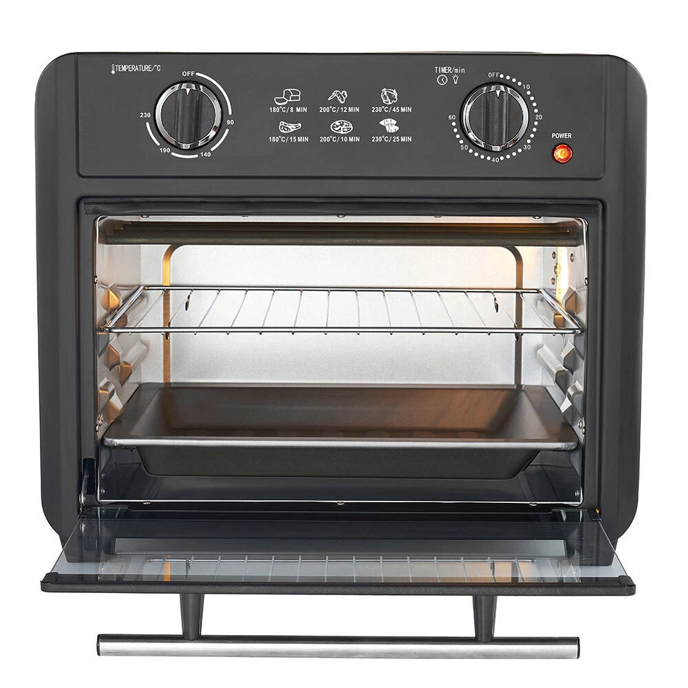 Convection Airfryer Oven 23L Air Fryer Baking Tray Roast Defrost Cookware Benchtop Cooking