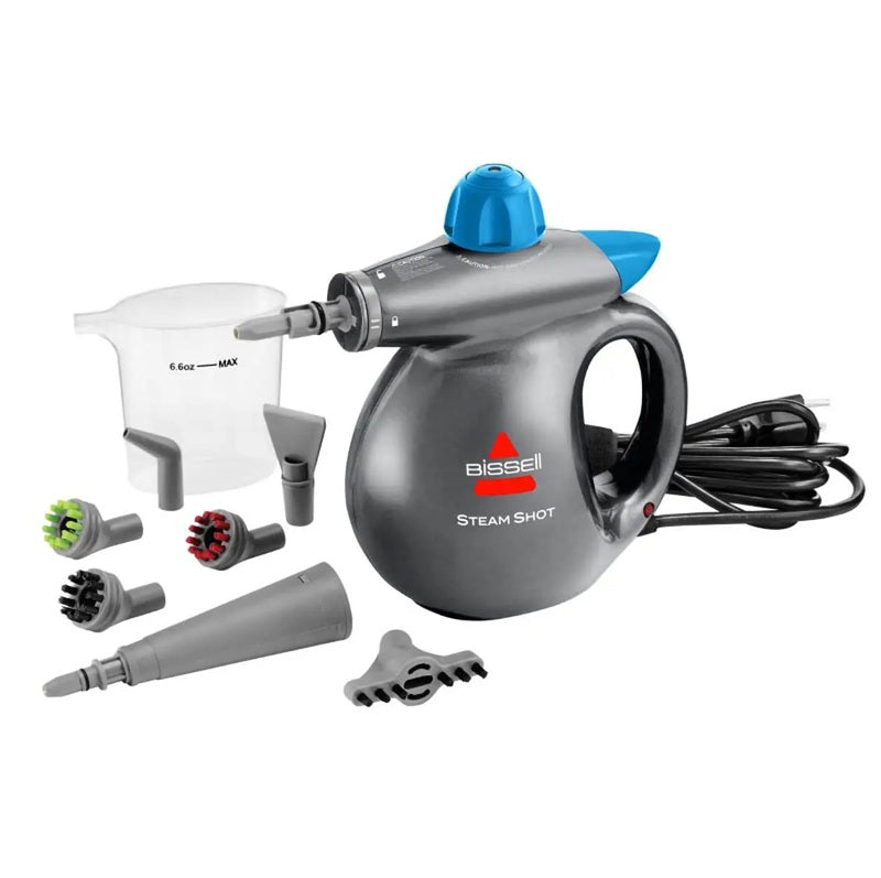 Bissell 1000W Electric Handheld Steamer, Kills 99% of Germs, Steam Power Clean & Sanitise, Chemical-Free Cleaning