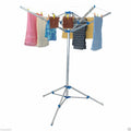 Portable Rotary Clothes Airer Clothes Line Camping Campsite Garment Dryer Drying Rack