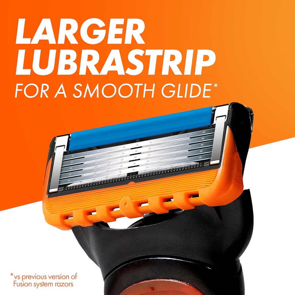 Gillette Fusion 5 Men's Razor 8 PACK | Close-Shaving Shavers | Precision Trimmer for Edging