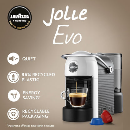 Lavazza Capsule Coffee Machine | Lavazza POD Espresso Cappuccino Maker | BONUS 64 PODS