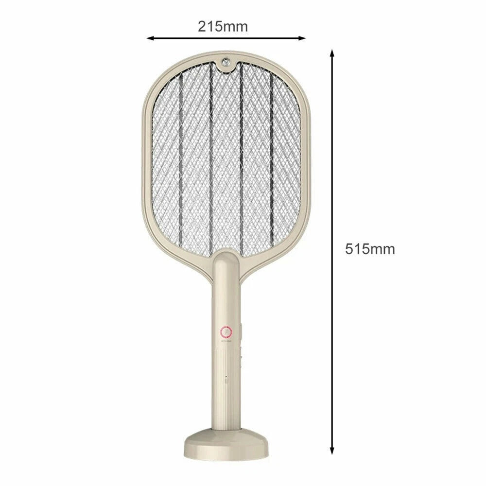 Electric USB Rechargable Racket Fly Swatter | Mosquito Insect Killer | UV Bug Zapper  | mosquito killer| flies, mosquitoes, gnat and other flying pest