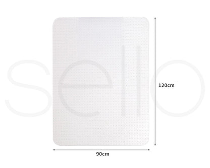 Computer Chair Mat | Home Office Carpet Floor PVC Protector Hard Wood Chairmat | PVC Plastic Carpet Protector