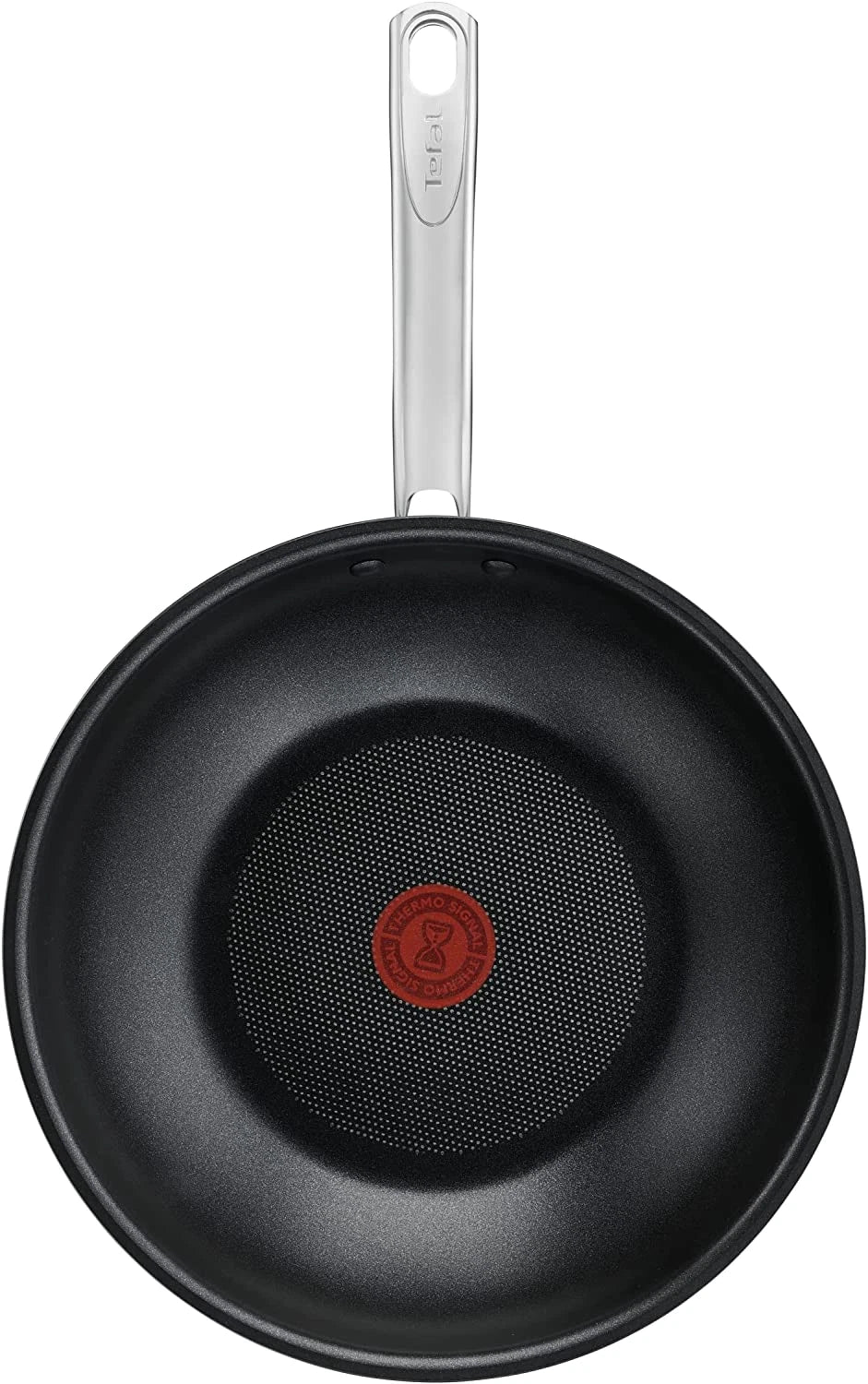 Tefal Hard Anodised Non-Stick Wok 28cm Gourmet Long Lasting | Gas Electric Ceramic Stove